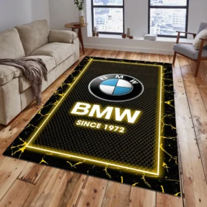 BMW Car Rug, All Over Print Carpet For BMW Car Lovers CAR5202192504 - Yellow