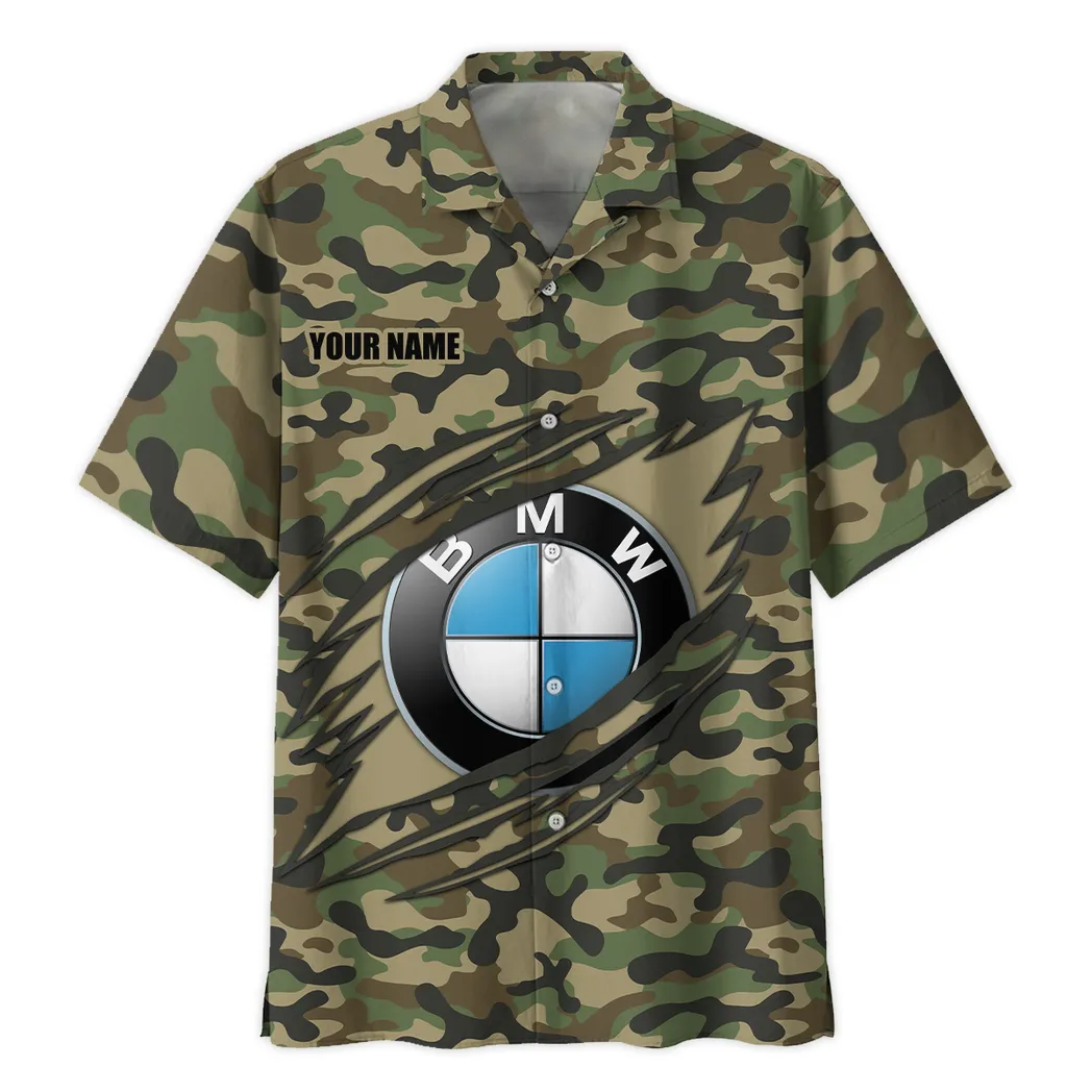 bmw hawaiian shirt style camo oversized hawaiian car210040825691