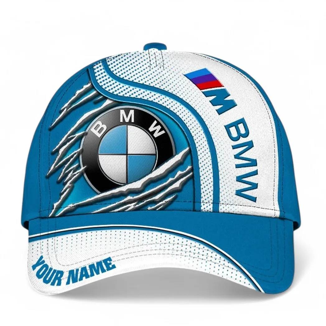BMW M Car Classic Cap, Gift For BMW M Car Lovers, Gift For Him, Husband, Boyfriend CAR50021825007 - White