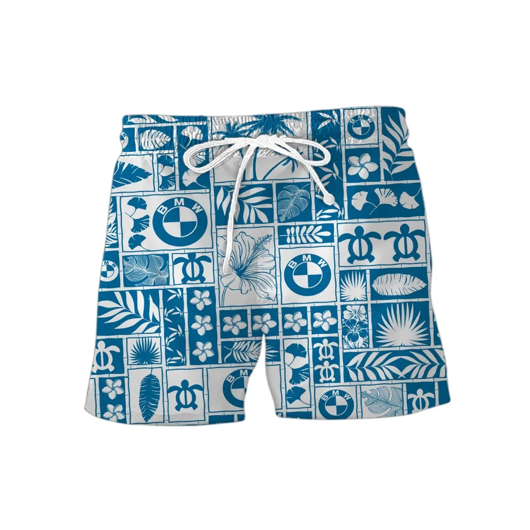 BMW M Car Hawaiian Shorts, Gift For BMW M CAR Lovers, Gift For Him, Husband, Boyfriend CAR35021425000-2