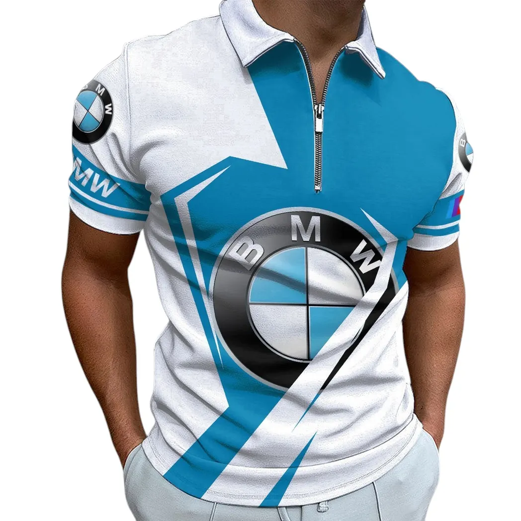 bmw m car zipper polo shirt gift for bmw m car lovers gift for him husband boyfriend car3202122506 4ef9s