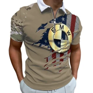bmw m car zipper polo shirt gift for bmw m car lovers gift for him husband boyfriend car340213006 1 mypjf