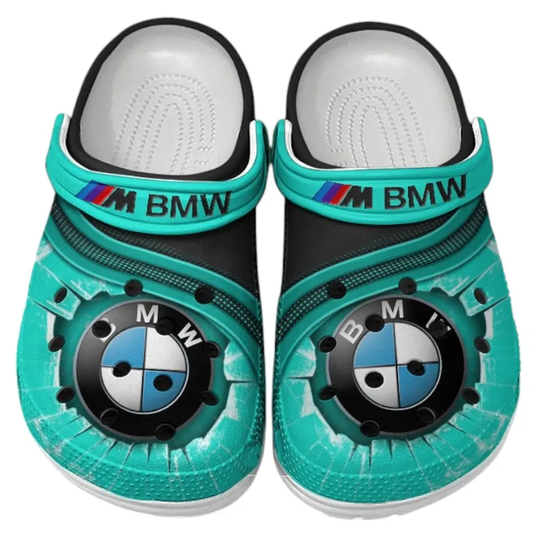 BMW M Crocs Clogs Men Women, Gift For BMW M Fan CAR188032025164 - Cyan