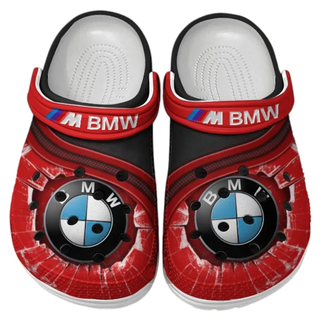 BMW M Crocs Clogs Men Women, Gift For BMW M Fan CAR188032025164 - Red