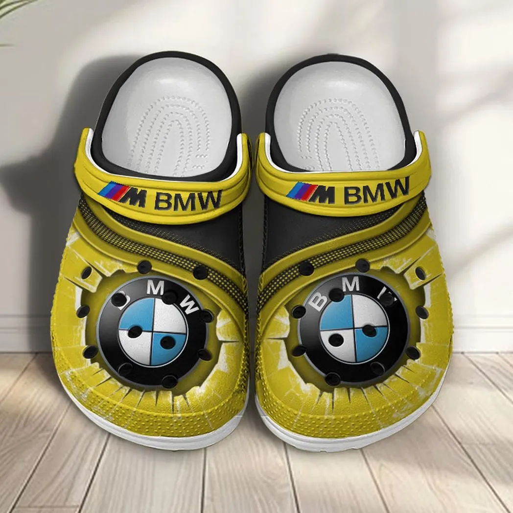 bmw m crocs clogs men women gift for bmw m fan car188032025164 yellow d1bnu