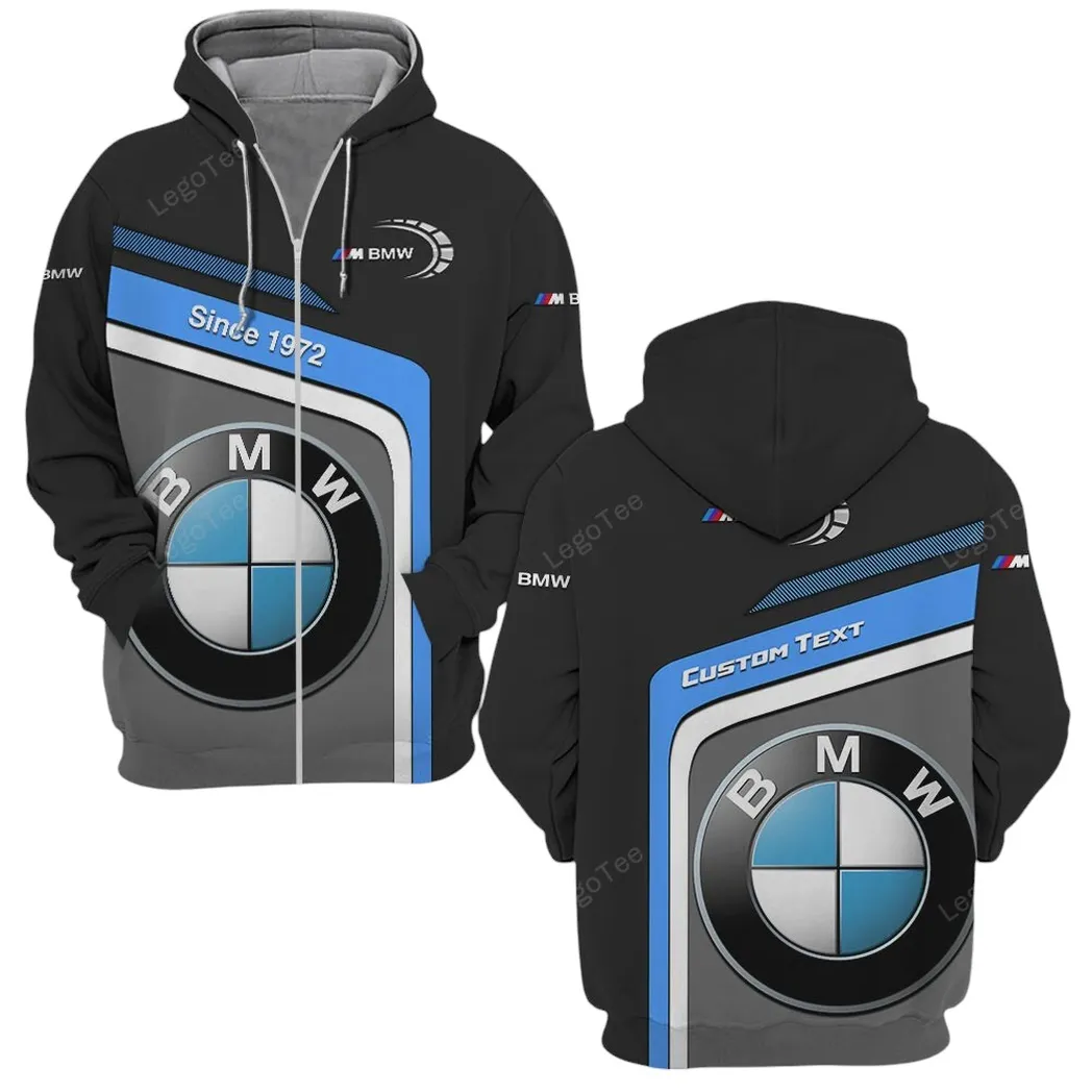 bmw m zipper hoodie gift for bmw m lovers gift for him husband boyfriend car11103032507 z1f37