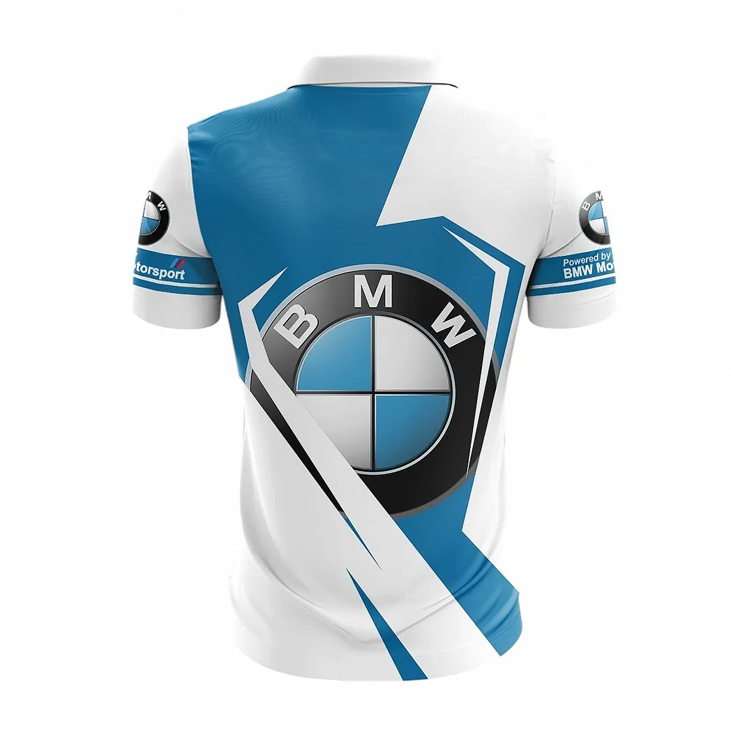 bmw motorsport zipper polo shirt for men gift for bmw motorsport fan car68022125908 qttun