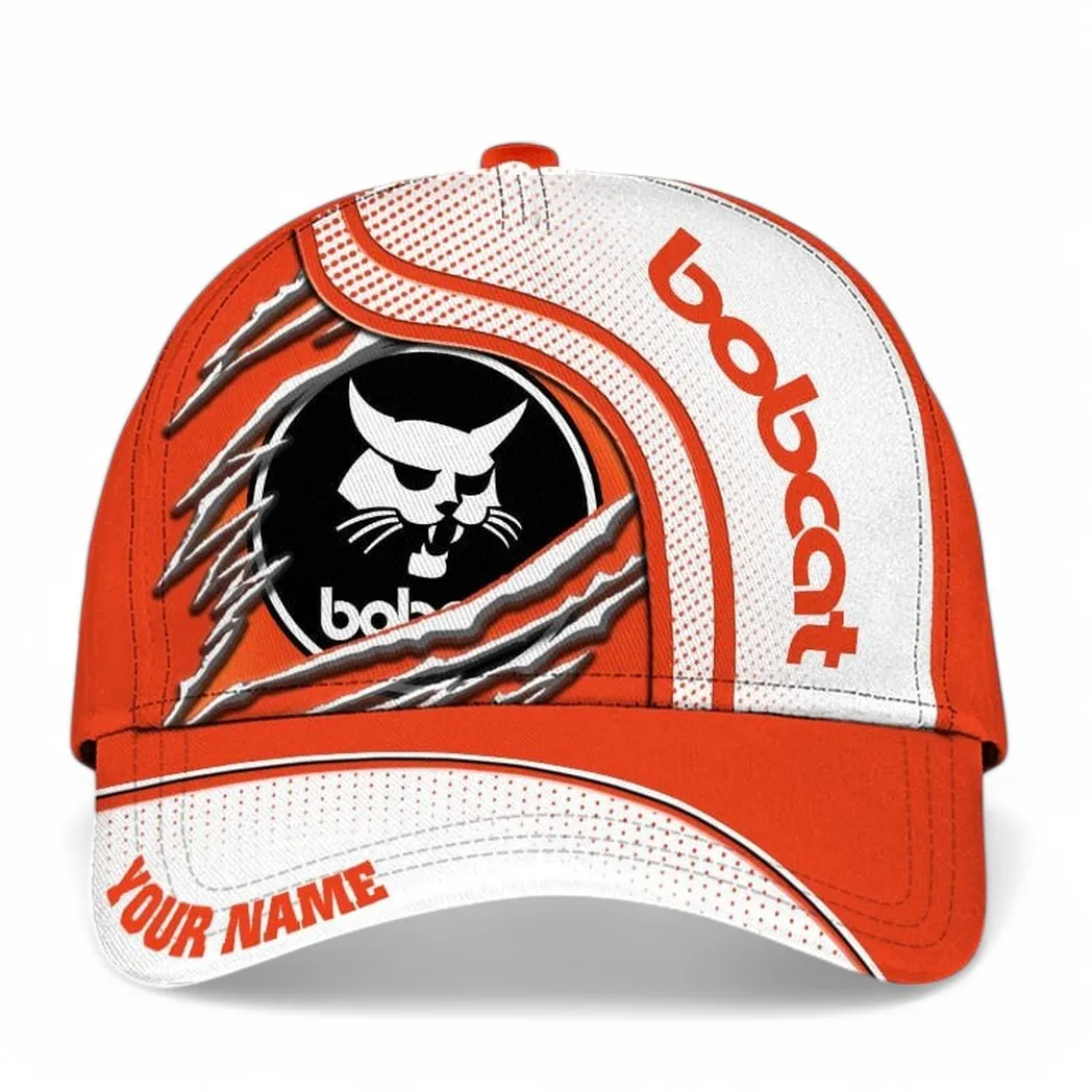 Bobcat Classic Cap, Gift For Bobcat Lovers, Gift For Him, Husband, Boyfriend CAR50021825010 - White
