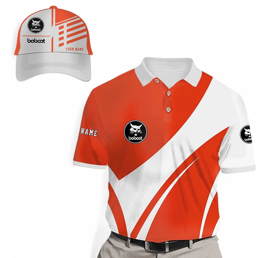 bobcat custom polo shirt gift for men him husband boyfriend car73021525716 2