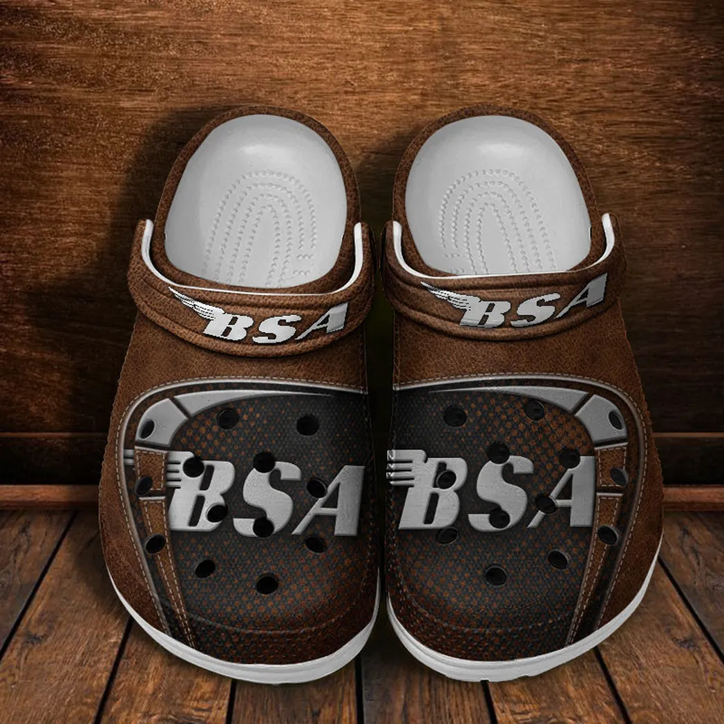 bsa crocs shoes clogs men women gift for bsa fan car183031725130 brown zljya