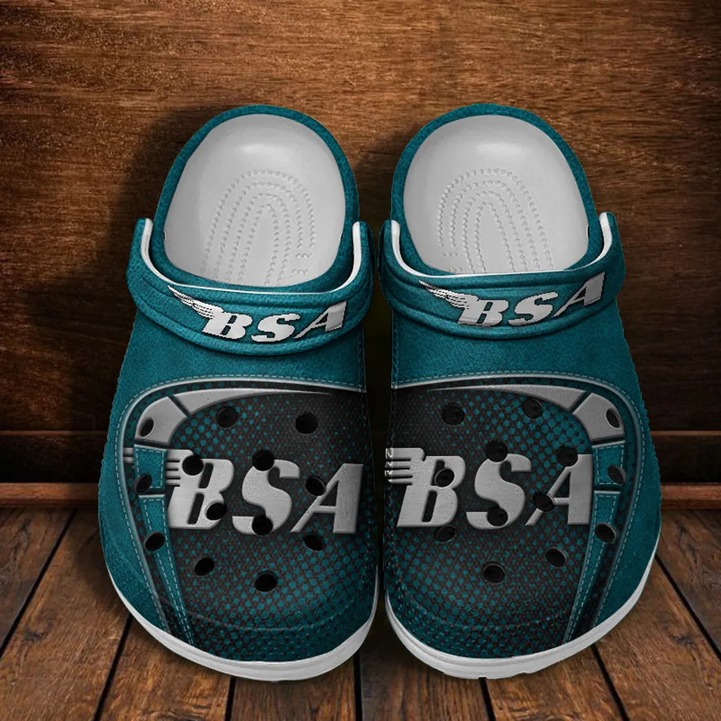 bsa crocs shoes clogs men women gift for bsa fan car183031725130 cyan qpej5