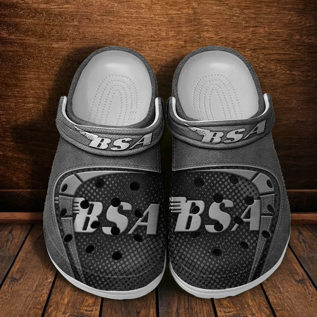 bsa crocs shoes clogs men women gift for bsa fan car183031725130 gray olsyb