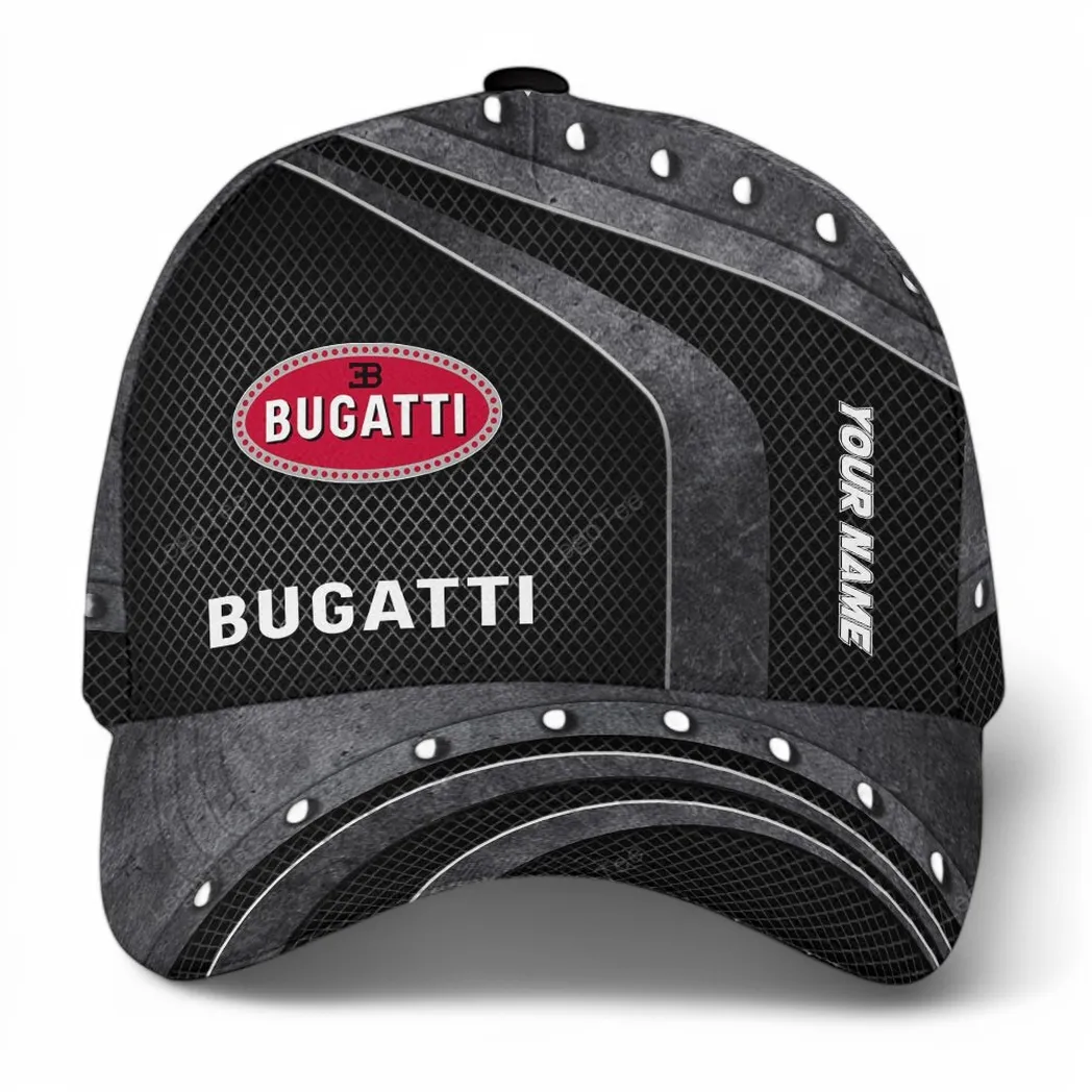 Bugatti Classic Cap, Gift For Bugatti Lovers, Gift For Him, Husband, Boyfriend CAR99031025042 - White