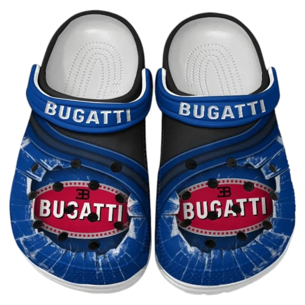 bugatti crocs clogs men women gift for bugatti fan car188032025175 blue 91rel