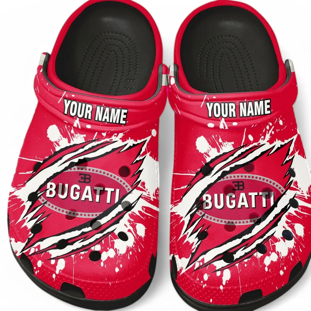 bugatti crocs gift for bugatti lovers gift for him husband boyfriend car5602192509 black