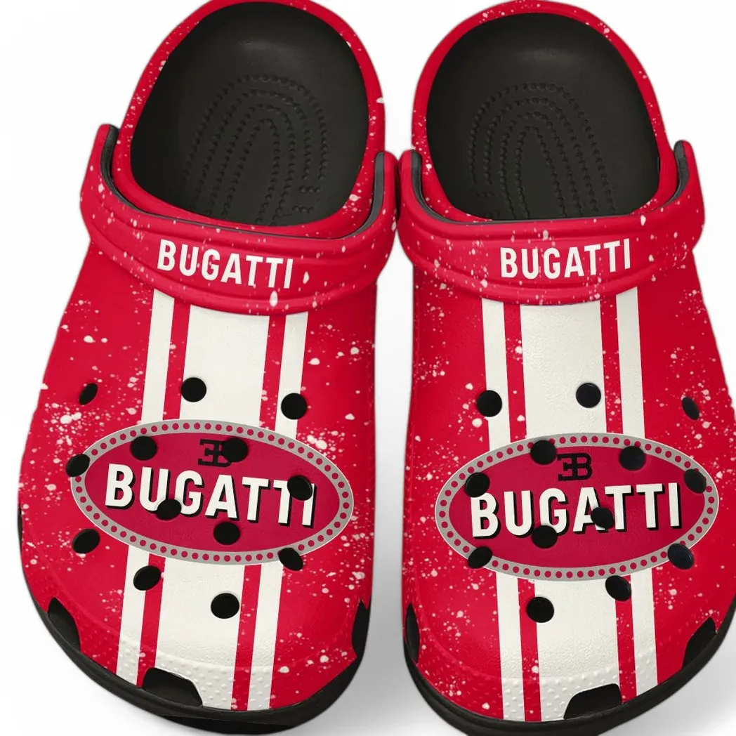 bugatti crocs gift for bugatti lovers gift for him husband boyfriend car62022025047 black csflr