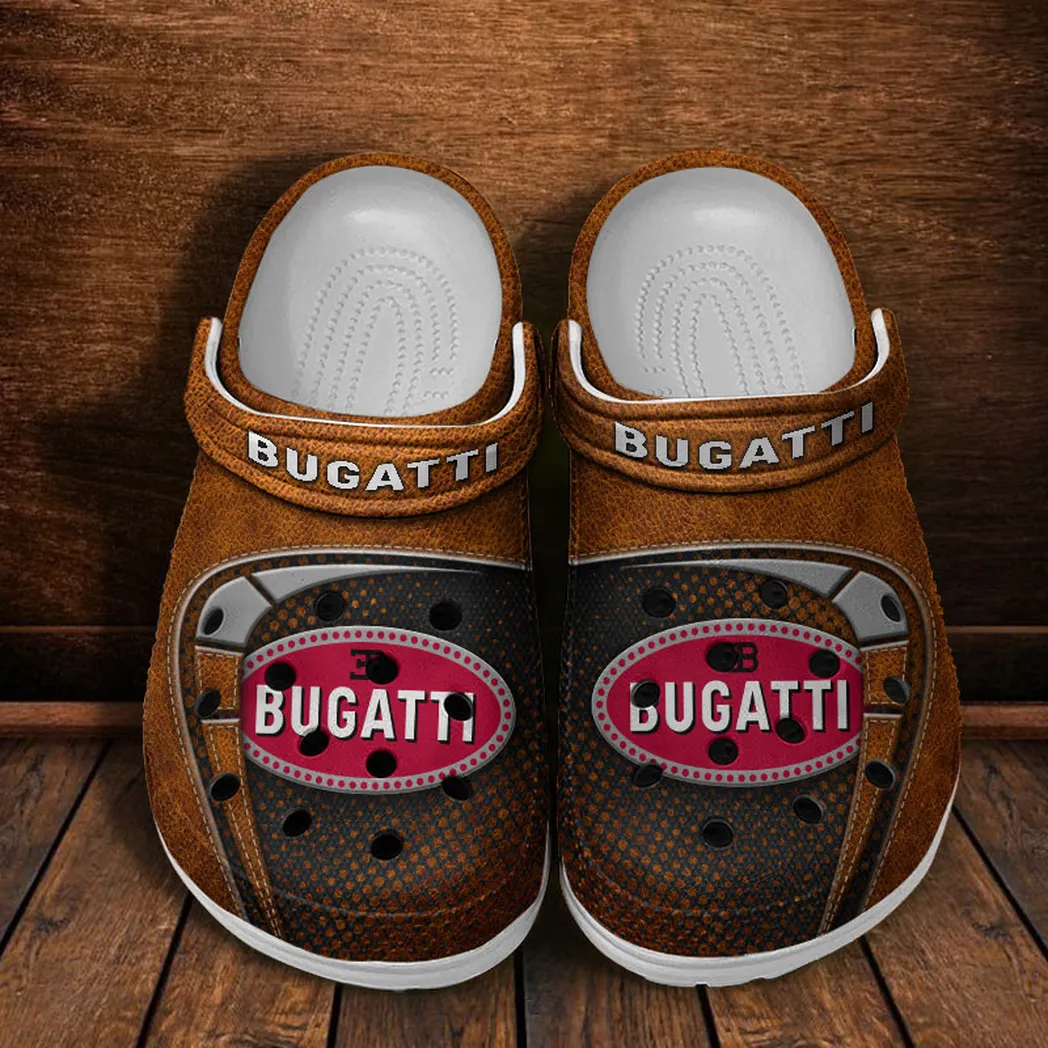 bugatti crocs sandals for men women gift for bugatti fan car177031425566 orange