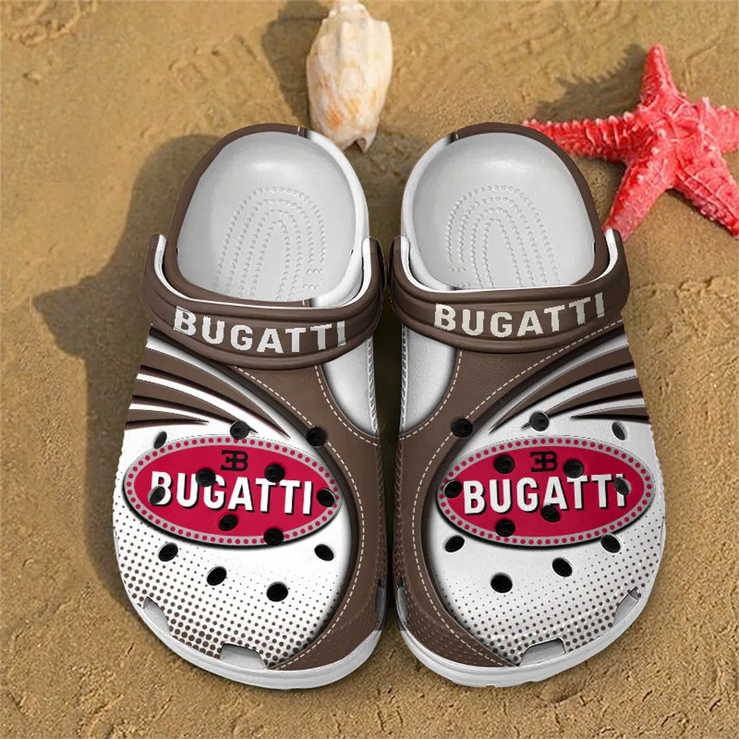 bugatti crocs sandals for men women gift for bugatti fan car181031525741 brown 0q4wn