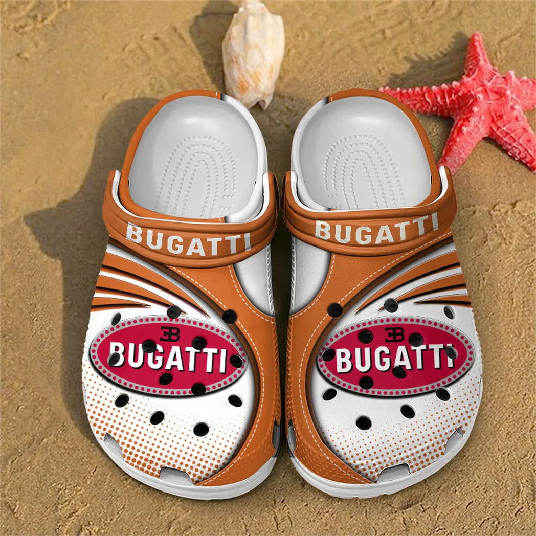 bugatti crocs sandals for men women gift for bugatti fan car181031525741 orange yf4an
