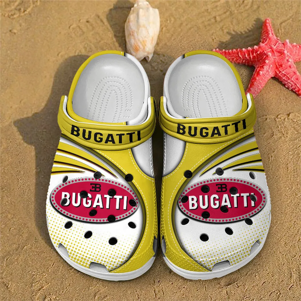 bugatti crocs sandals for men women gift for bugatti fan car181031525741 yellow jev0t