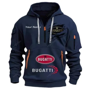 bugatti half zip hoodie car113021425851 best gift for him husband boyfriend navy mipn5