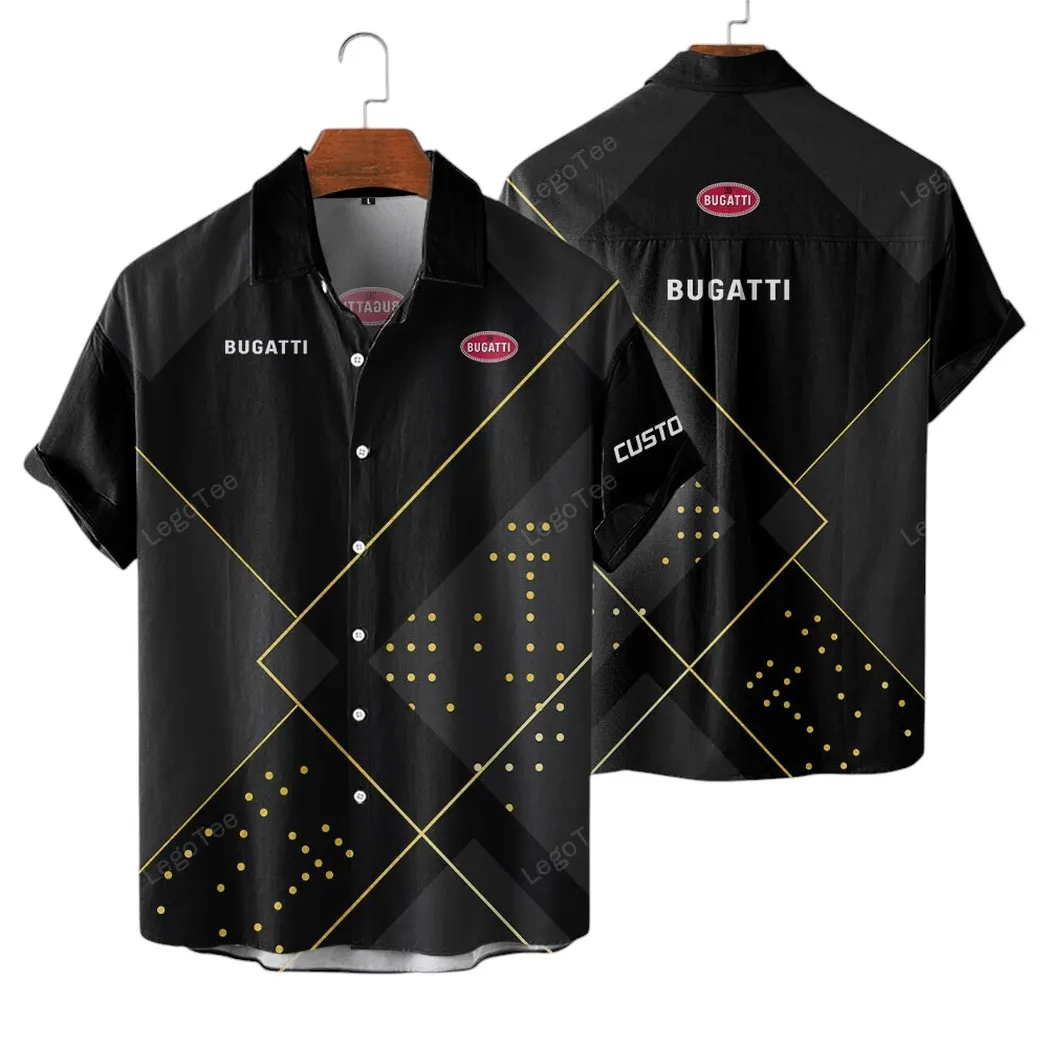Bugatti Hawaiian Shirt For Men, Gift For Bugatti Lovers, Gift Fot Him, Husband, Boyfriend CAR11403032508