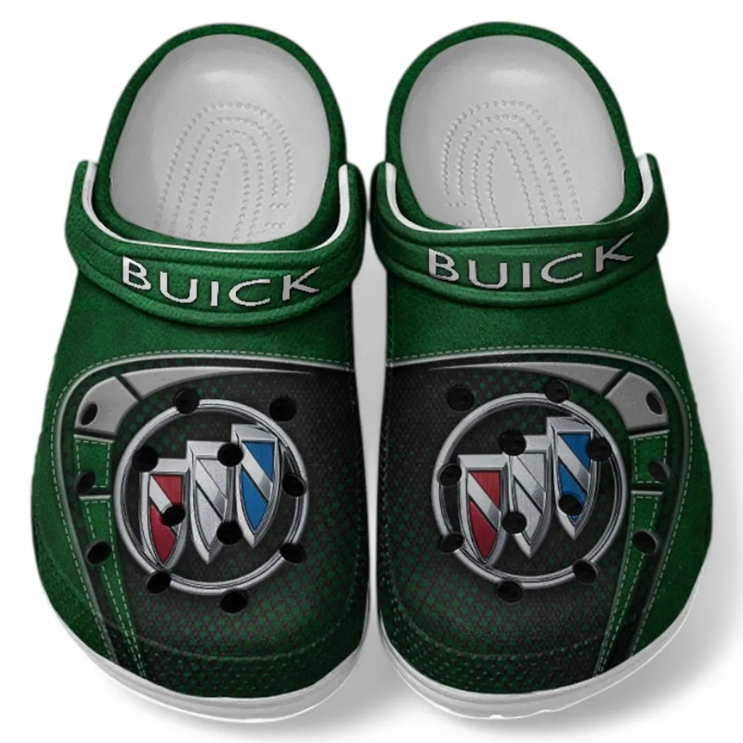 Buick Crocs Sandals For Men Women, Gift For Buick Fan CAR177031425616 - Green