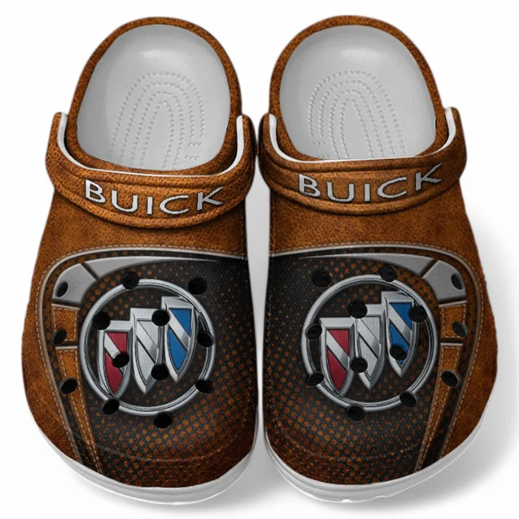 Buick Crocs Sandals For Men Women, Gift For Buick Fan CAR177031425616 - Orange