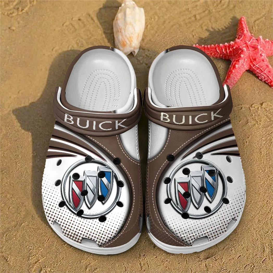 buick crocs sandals for men women gift for buick fan car181031525710 brown