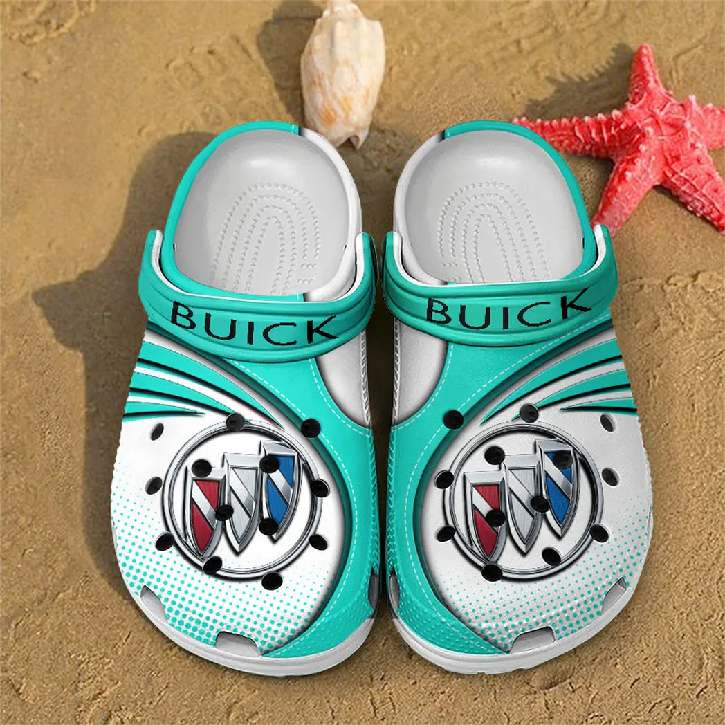 buick crocs sandals for men women gift for buick fan car181031525710 cyan