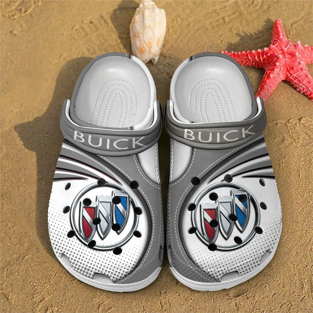 buick crocs sandals for men women gift for buick fan car181031525710 gray olf2s