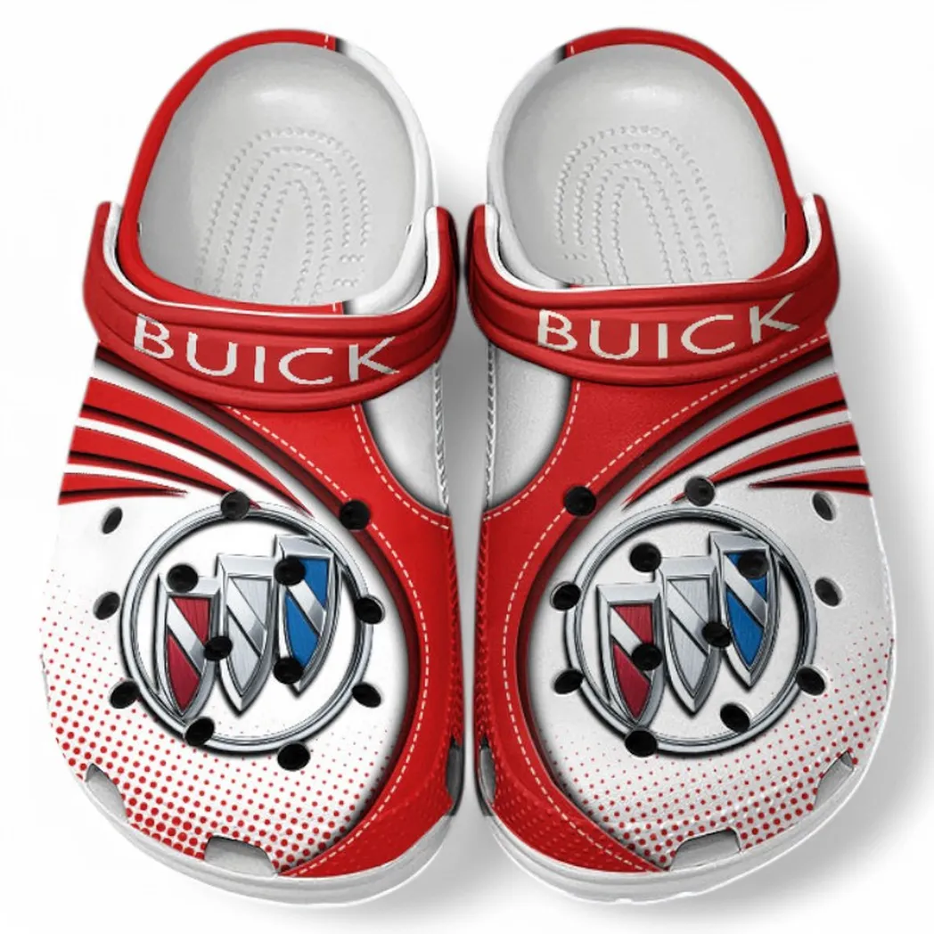 Buick Crocs Sandals For Men Women, Gift For Buick Fan CAR181031525710 - Red