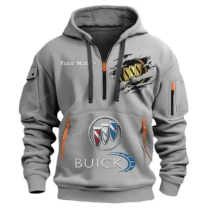 buick half zip hoodie car113021425826 best gift for him husband boyfriend gray odqas
