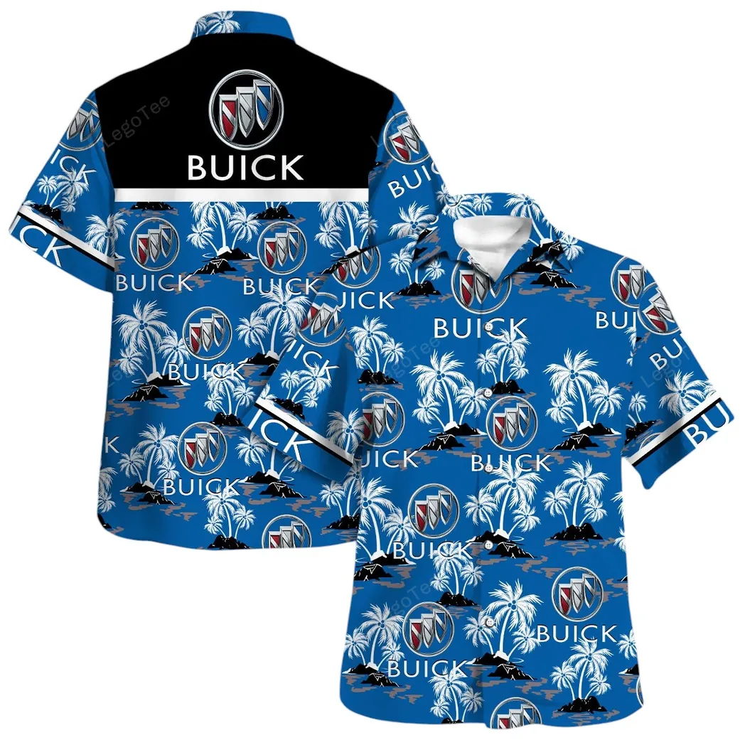 buick hawaiian shirt set for men gift for buick lovers gift for him husband boyfriend car144021125484 1 rcujb