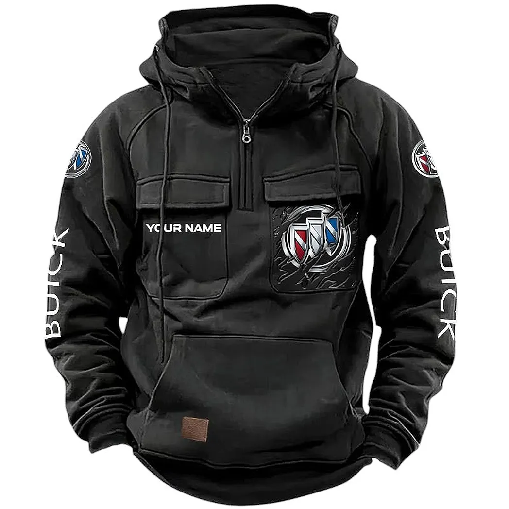 buick hoodie tactical quarter zip gift for buick lovers car164022425146 black qqgc7