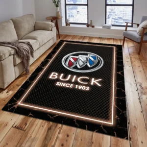 Buick Rug, All Over Print Carpet For Buick Lovers CAR5202192507 - Brown