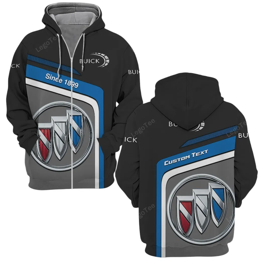 Buick Zipper Hoodie, Gift For Buick Lovers, Gift For Him, Husband, Boyfriend CAR11103032509