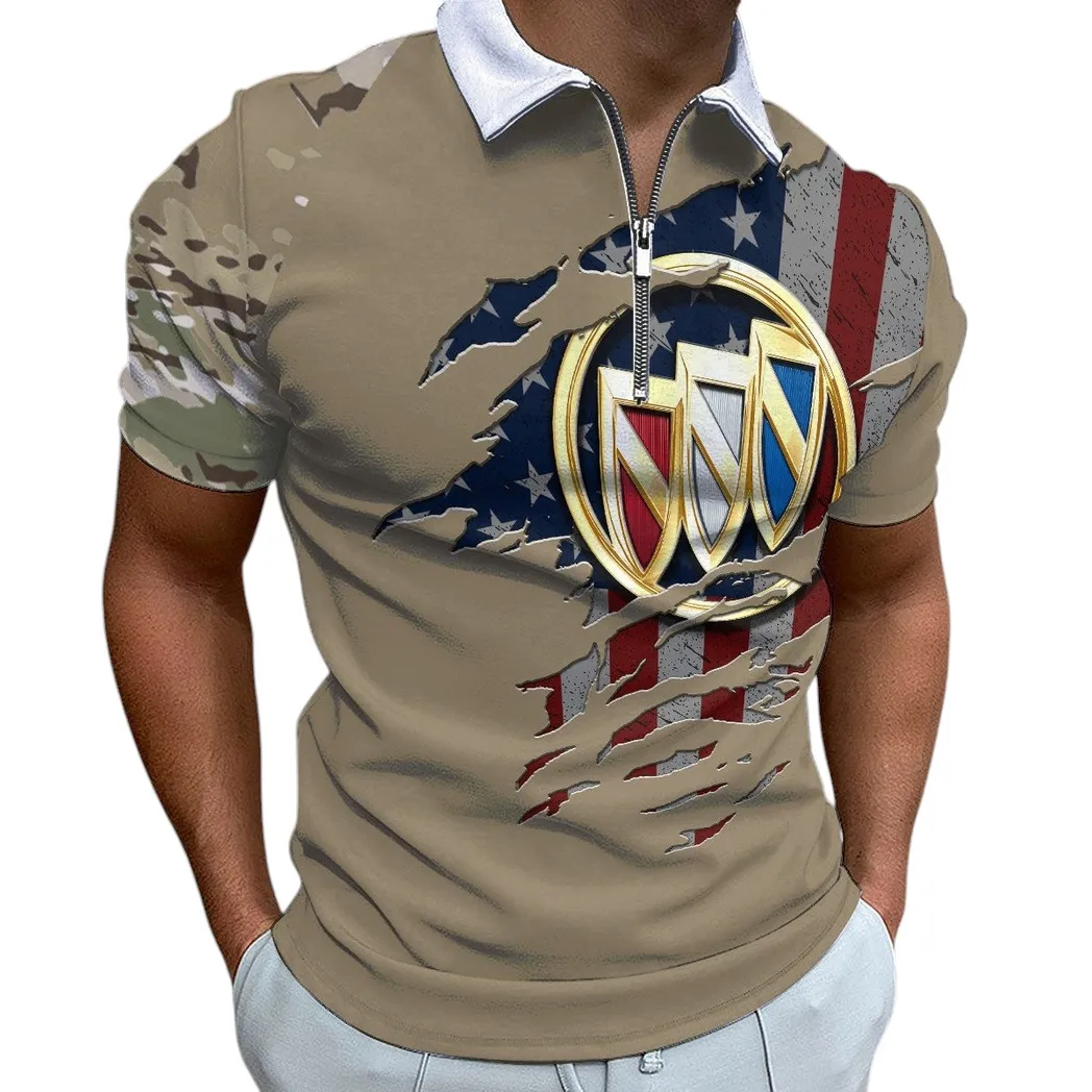 buick zipper polo shirt gift for buick lovers gift for him husband boyfriend car340213012 1 aytlg