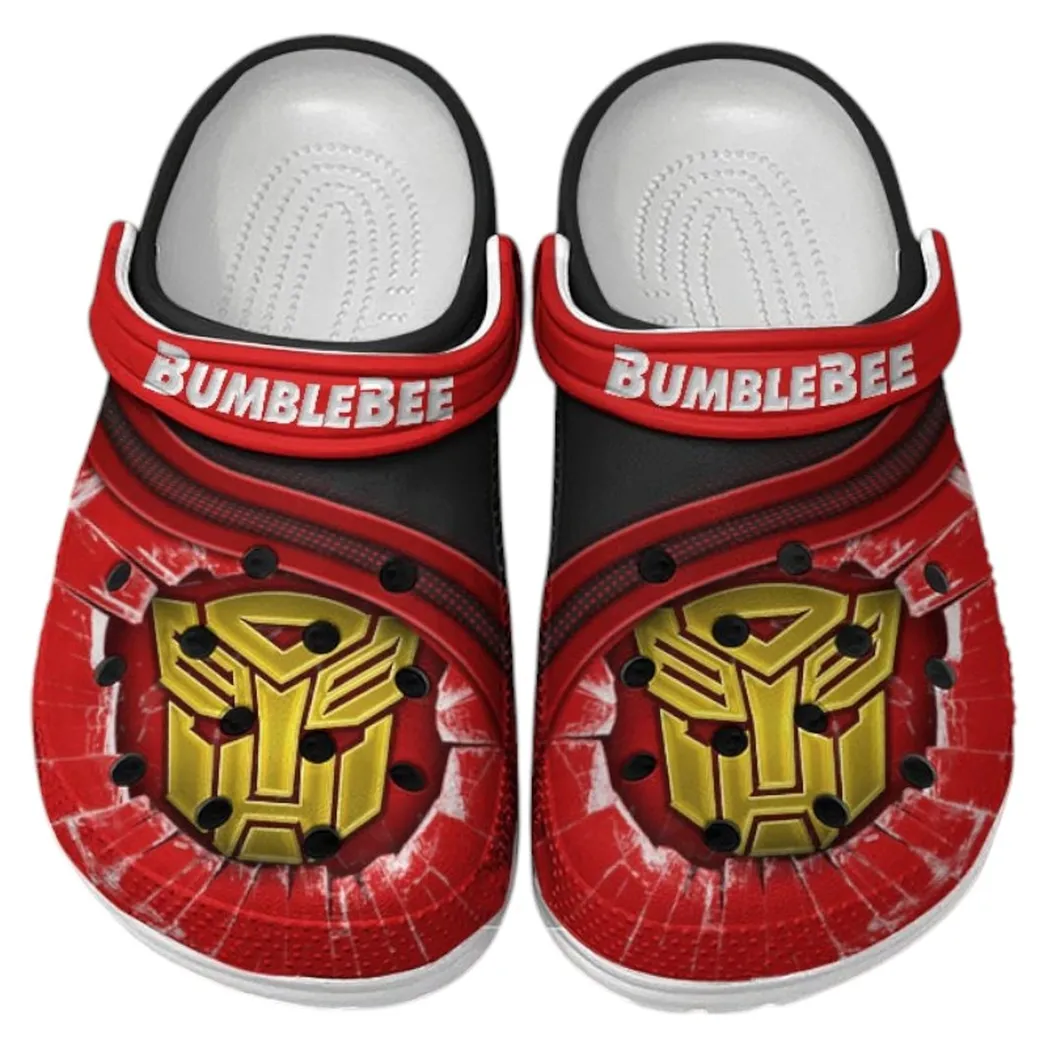 bumblebee crocs clogs men women gift for bumblebee fan car188032025183 red w4etw