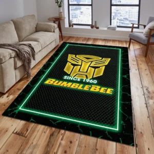 Bumblebee Rug, All Over Print Carpet For Bumblebee Lovers CAR5202192508 - Green