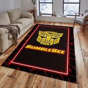 Bumblebee Rug, All Over Print Carpet For Bumblebee Lovers CAR5202192508 - Red
