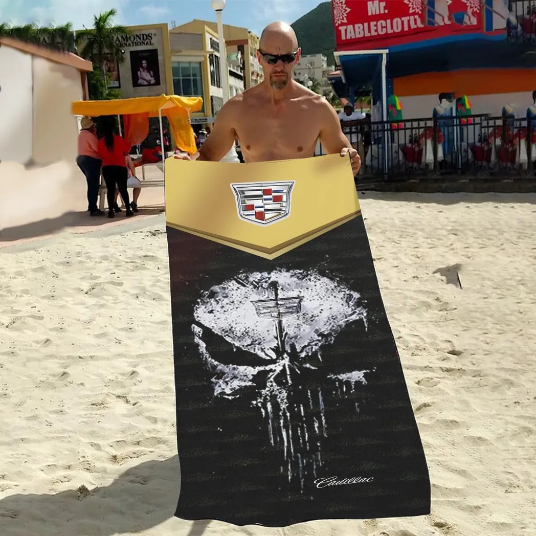 cadillac beach towel gift for cadillac lovers gift for him husband boyfriend car17302252508 e0eju