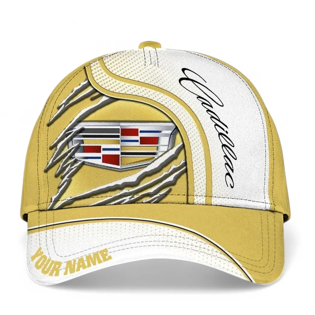 Cadillac Classic Cap, Gift For Cadillac Lovers, Gift For Him, Husband, Boyfriend CAR50021825014 - White