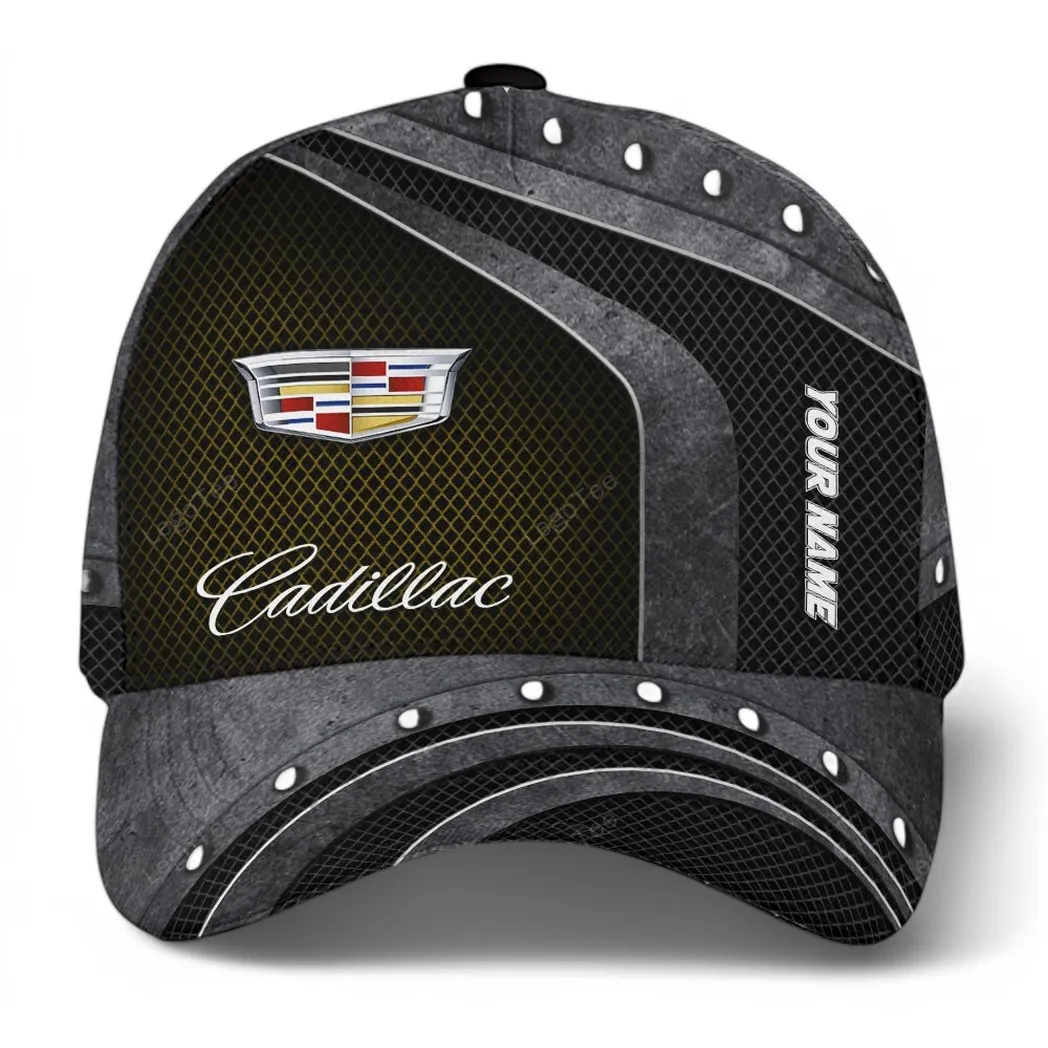 Cadillac Classic Cap, Gift For Cadillac Lovers, Gift For Him, Husband, Boyfriend CAR99031025031 - Yellow