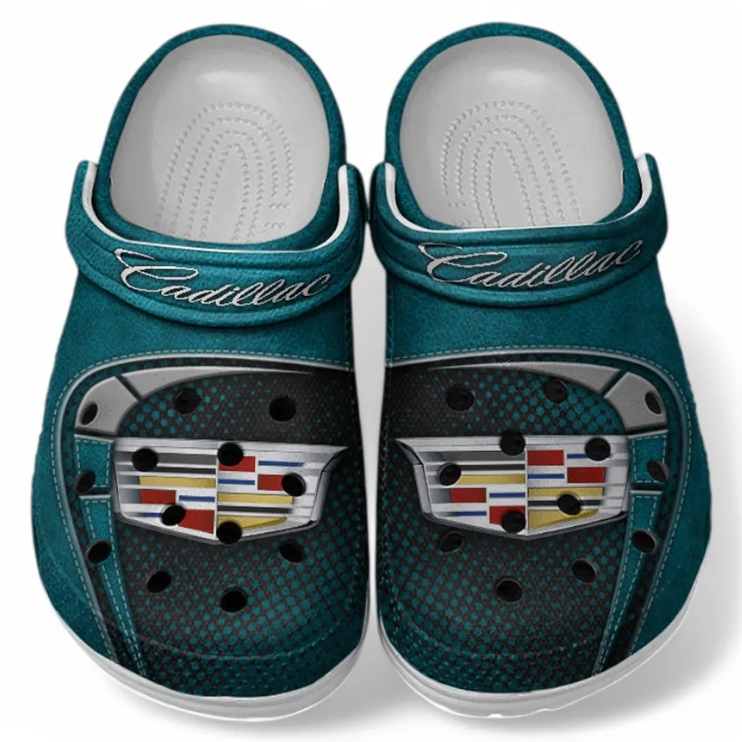 Cadillac Crocs Sandals For Men Women, Gift For Cadillac Fan CAR177031425607 - Cyan