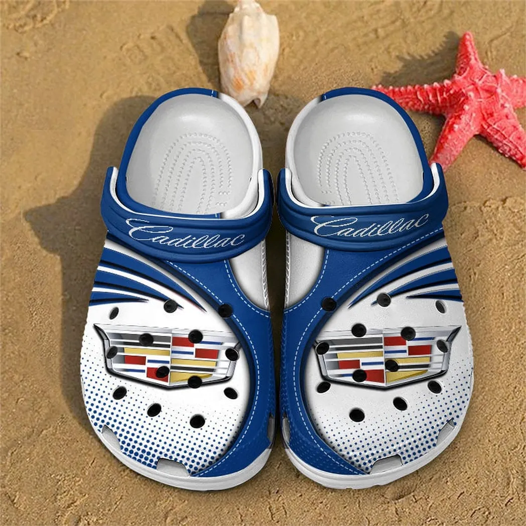 cadillac crocs sandals for men women gift for cadillac fan car181031525733 blue zsoap