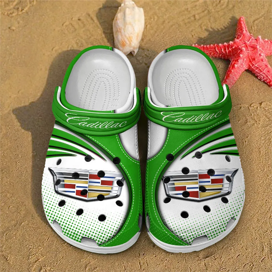 cadillac crocs sandals for men women gift for cadillac fan car181031525733 green bfirz