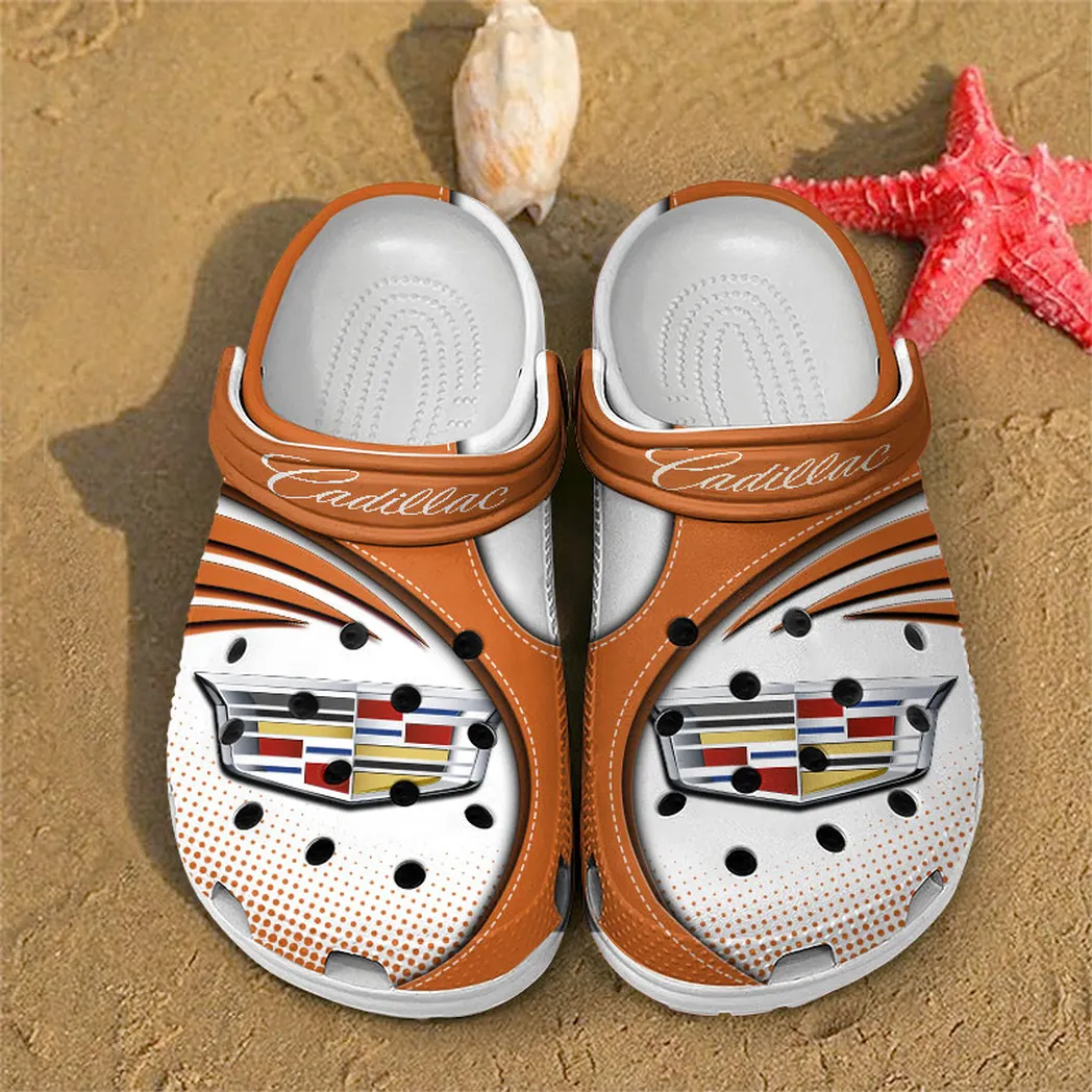 cadillac crocs sandals for men women gift for cadillac fan car181031525733 orange kf7nd