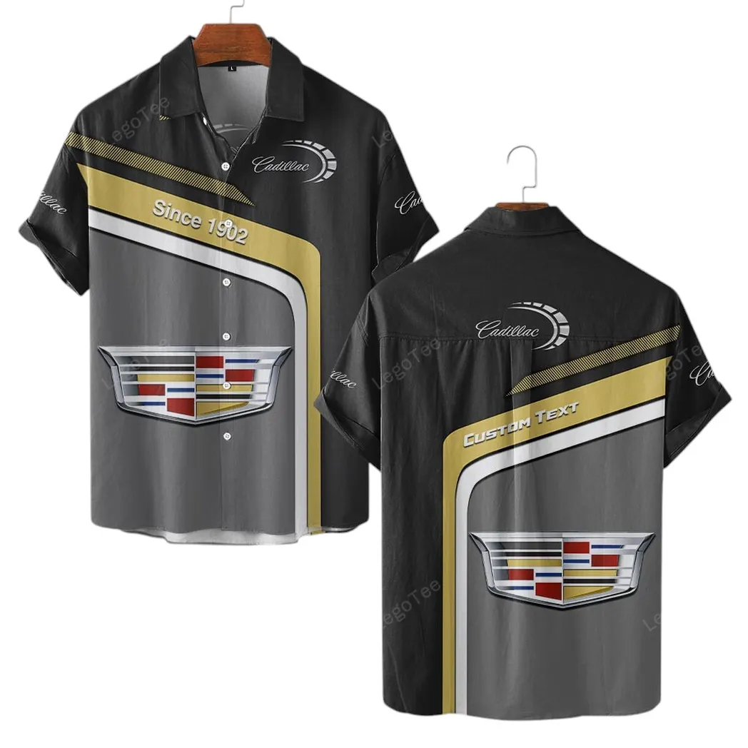 Cadillac Hawaiian Shirt For Men, Gift For Cadillac Lovers, Gift For Him, Husband, Boyfriend CAR11103032510