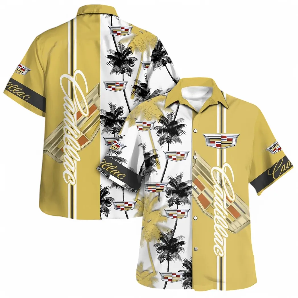 cadillac hawaiian shirt for men gift for cadillac lovers gift for him husband boyfriend car143021125016 5gj9s